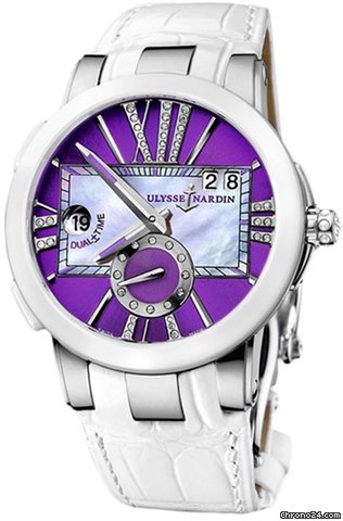 Ulysse Nardin Executive Dual Time Ladies watches