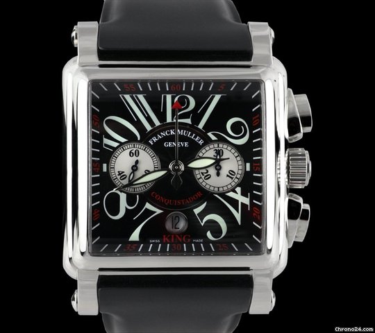 Franck Muller King Conquistador Cortez 10000 CC Chronograph watches