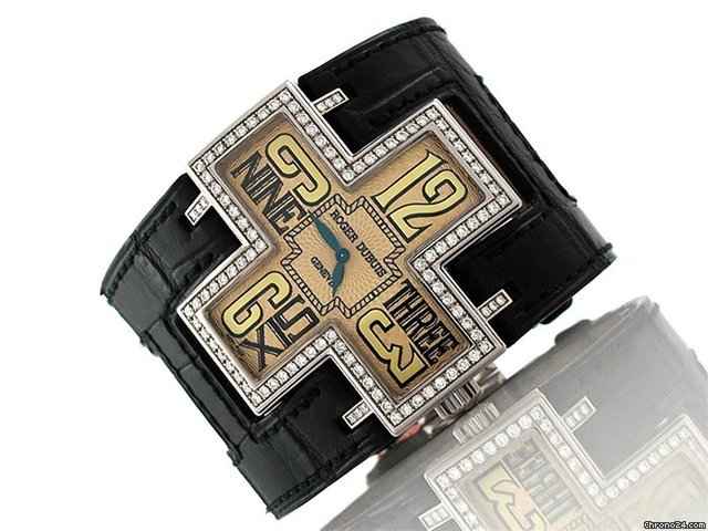 Roger Dubuis FOLLOW ME 750/- Weissgold, Handaufzug watches