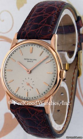 Patek Philippe 2484 Calatrava, Rose Gold watches