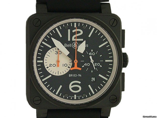 Bell & Ross BR 03-94 Chronograph Black & White 42x42mm watches