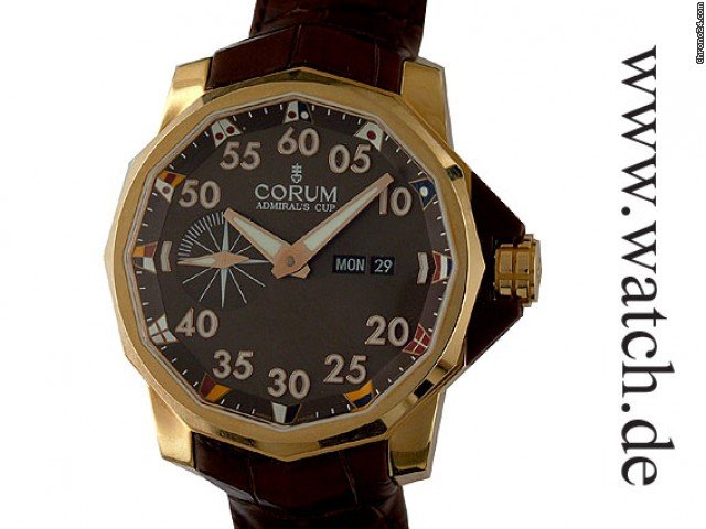 Corum Admirals Cup Competition Chronometer 18kt Rosegold 48mm watches