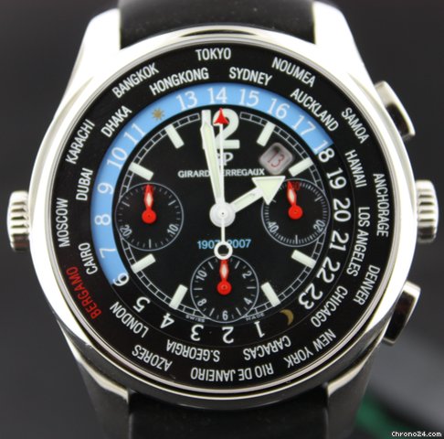 Girard Perregaux world time chrono limited edition 55/100 watches