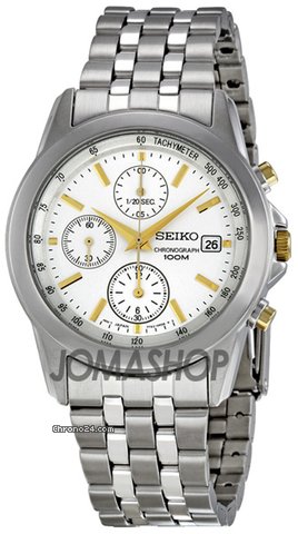 Seiko Stainless Steel Chronograph Mens Watch SNDC11 watches