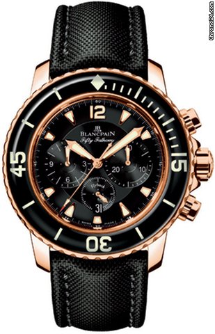 Blancpain Fifty Fathoms Flyback Chronograph NEU incl MWST mit Box + Pa watches