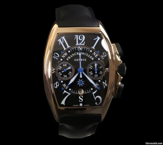 Franck Muller Mariner 8080 CC AT MAR 18K Rose Gold watches