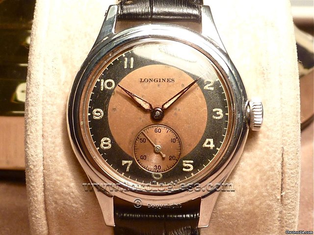 Longines Bulls Eye dial, 1944 with 23M movement watches