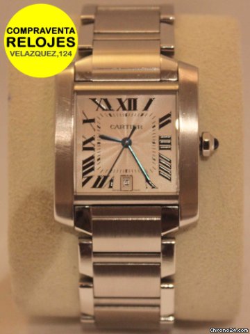 Cartier TANK FRANCES caballero AUTOMATICO watches