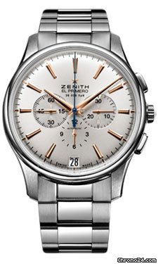 Zenith El Primero Captain Chronograph Stainless Steel watches