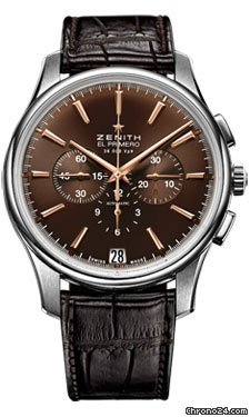 Zenith El Primero Captain Chronograph Stainless Steel watches