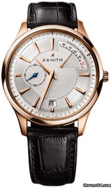 Zenith Elite Captain Power Reserve Rose Gold watches