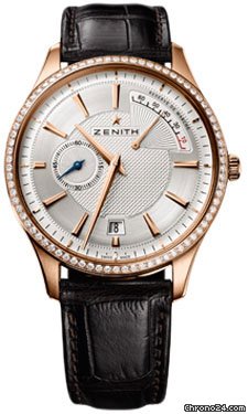 Zenith Elite Captain Power Reserve Rose Gold watches