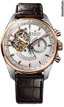 Zenith El Primero Chronomaster Open Steel and Rose Gold watches