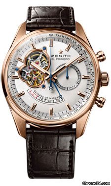 Zenith El Primero Chronomaster Open Rose Gold watches