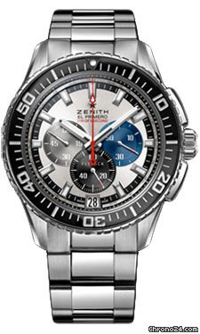Zenith El Primero Stratos Flyback Striking 10th Stainless Steel watches
