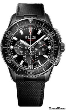 Zenith El Primero Stratos Flyback Black Alchron watches