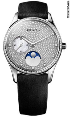 Zenith Elite Lady Ultra Thin Moonphase White Gold watches