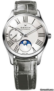 Zenith Elite Lady Ultra Thin Moonphase Stainless Steel watches