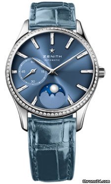 Zenith Elite Lady Ultra Thin Moonphase Stainless Steel watches