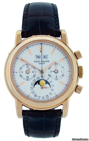 Patek Philippe Perpetual Calendar Chrono 18k Rose Gold 3970r watches