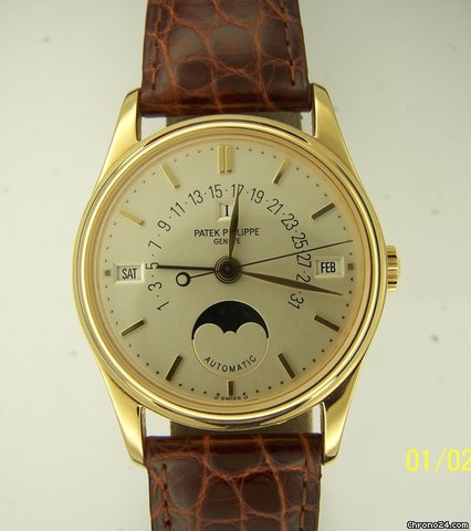 Patek Philippe PERPETUAL CALENDAR MOONPHASE RETROGRADE 5050J watches