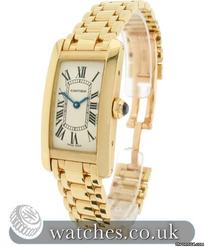 Cartier Ladies Tank Americaine Small Model watches