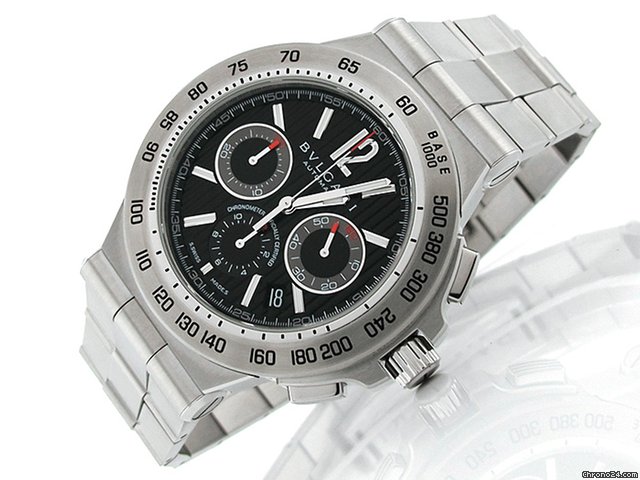 Bulgari Herren "DIAGONO PROFESSIONAL" Edelstahl Automatik watches