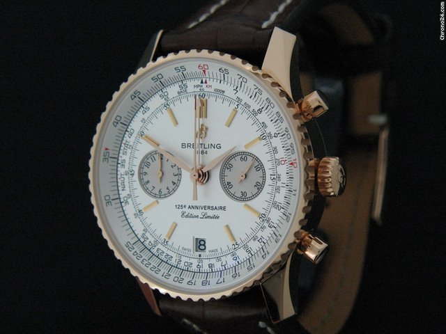 Breitling Navitimer 125th Anniversary Limited Edition Chronograph watches