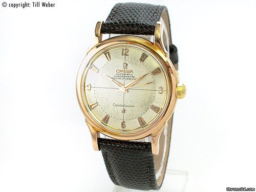Omega "Constellation Bumper" watches