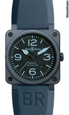 Bell & Ross BR 03-92 Automatic Blue Ceramic watches