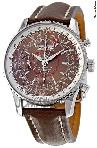 Breitling Montbrilliant Datora Bronze Dial Chronograph Mens Watch A2133012-Q509BRLD watches