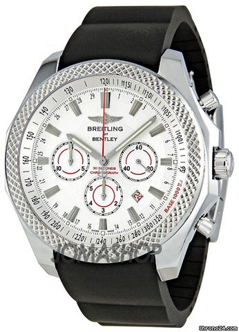 Breitling Bentley Barnato Silver Dial Chronograph Mens Watch A2536821-G734BKRD watches