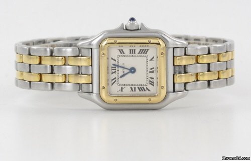 Cartier Panthere Damenuhr Stahl Gold watches