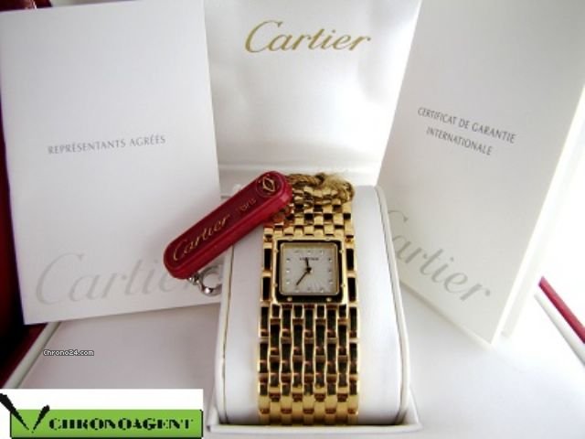 Cartier Panthere Oro Giallo E Diamanti Ref.wg3007t7 watches