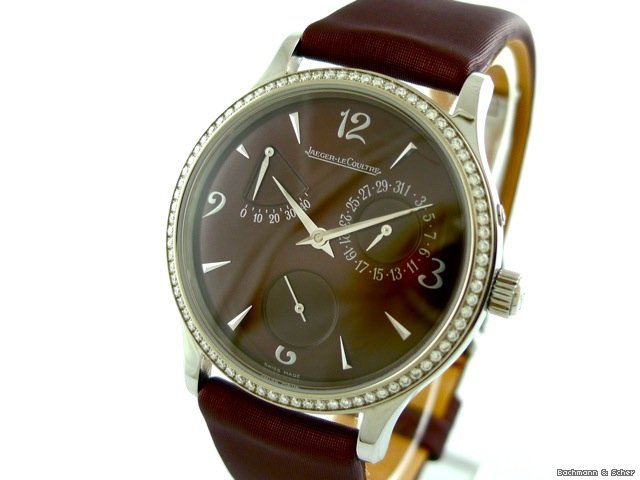 Jaeger-LeCoultre Master Reserve de Marche, Diamond Bezel with 0,54ct. watches