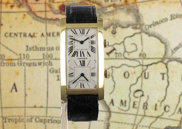 Cartier Cintree Dual Time watches