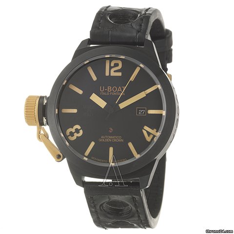 U-Boat Men's 18K Gold Classico Golden Crown Watch watches