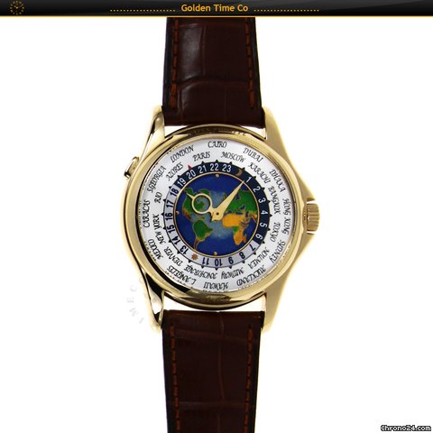 Patek Philippe World Time Cloisonne watches