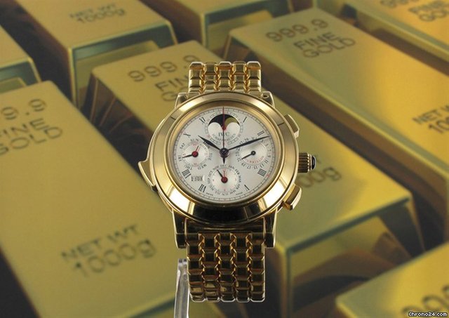 IWC Destriero on bracelet watches