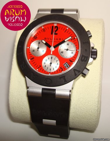 Bulgari Aluminium Chrono watches