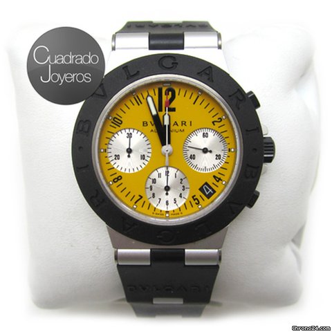 Replica Bulgari Aluminium Chrono Watch