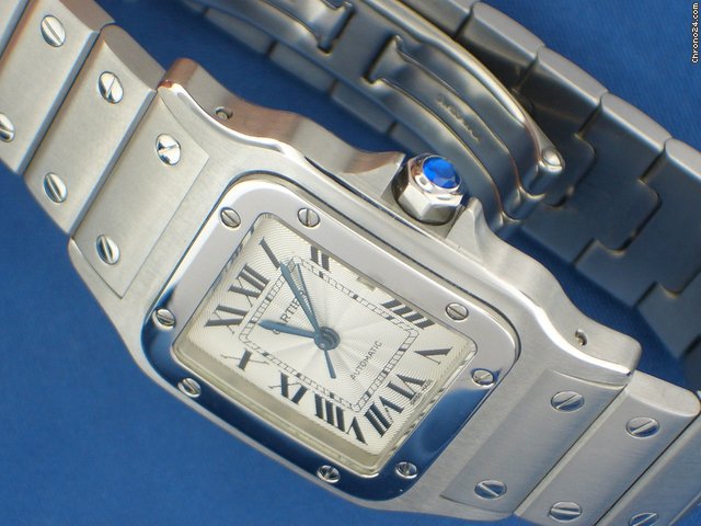 Cartier Santos Acciaio watches