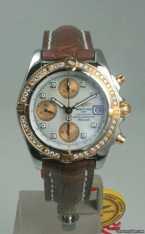 Breitling Cockpit Chrono diamond watches