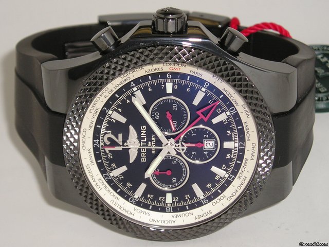 Breitling for Bentley "GMT Midnight Carbon" Limited Edition watches