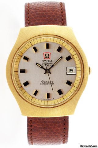 Omega Electronic F300. Model No 198.021 watches