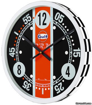 B.R.M GULF WALL CLOCK - 100 % NEW watches