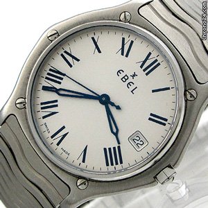 Ebel "Classsic Wave" . Stahl, unisex watches