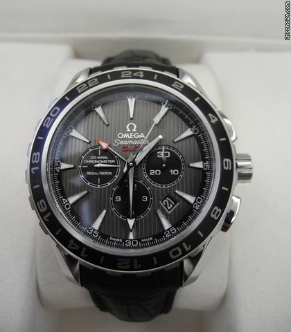 Omega Seamaster Aqua Terra GMT Chronograph watches