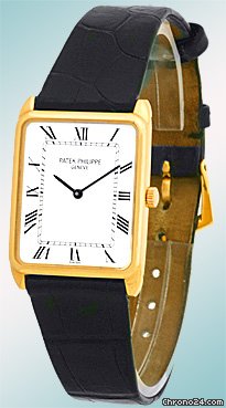 Patek Philippe Gent's 18K Yellow Tank Strapwatch [On Hold] watches