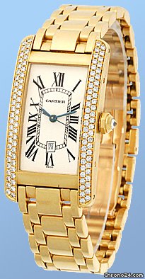 Cartier Diamond Tank Americaine [On Hold] watches